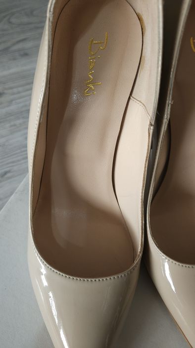 Естествена кожа обувки BIANKI-37н