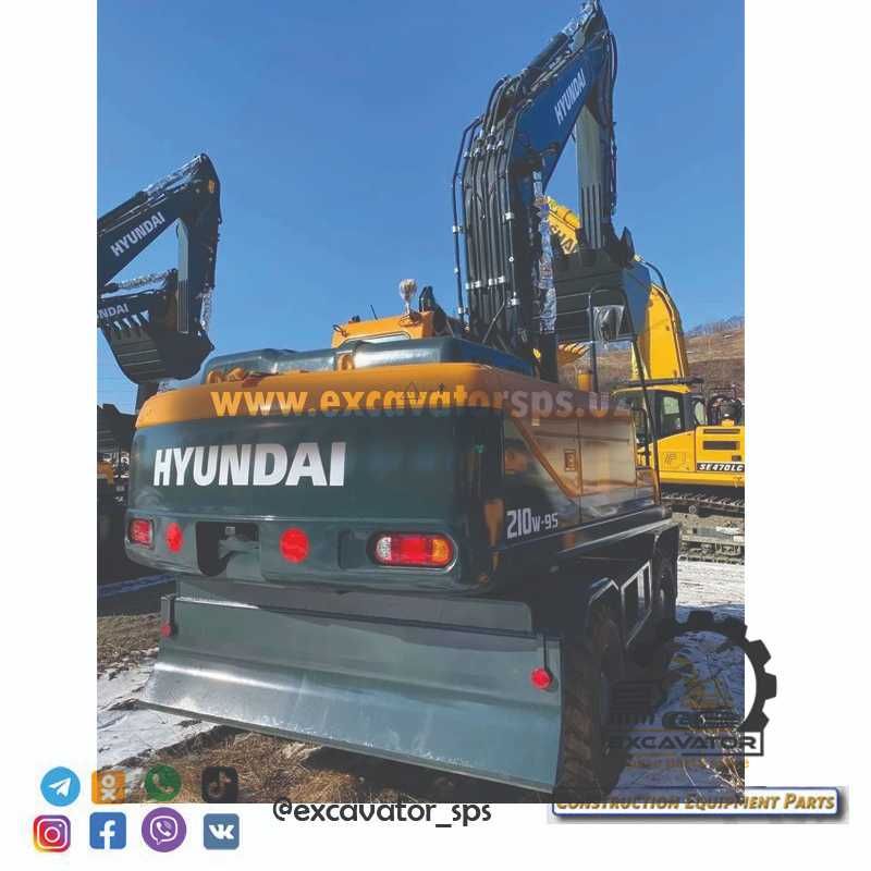 Колёсный экскаватор Hyundai R210W-9S, 2022 (на заказ)