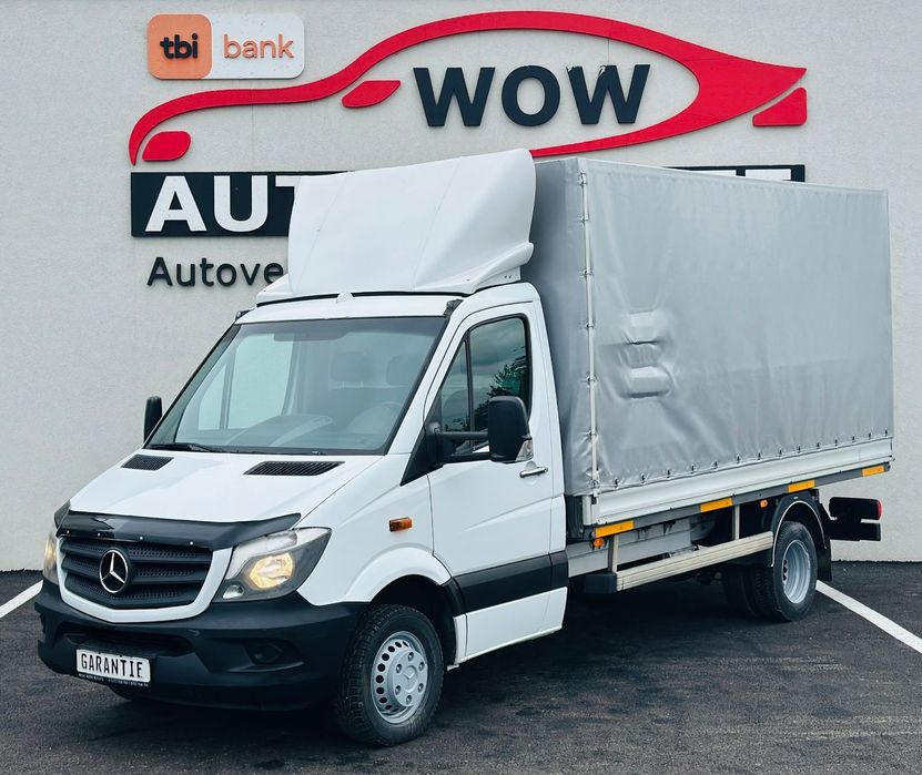 Mercedes-Benz SPRITER CU PRELATA 2013  2.2D E5 Rate Avans 0 Doar Cu Buletinul