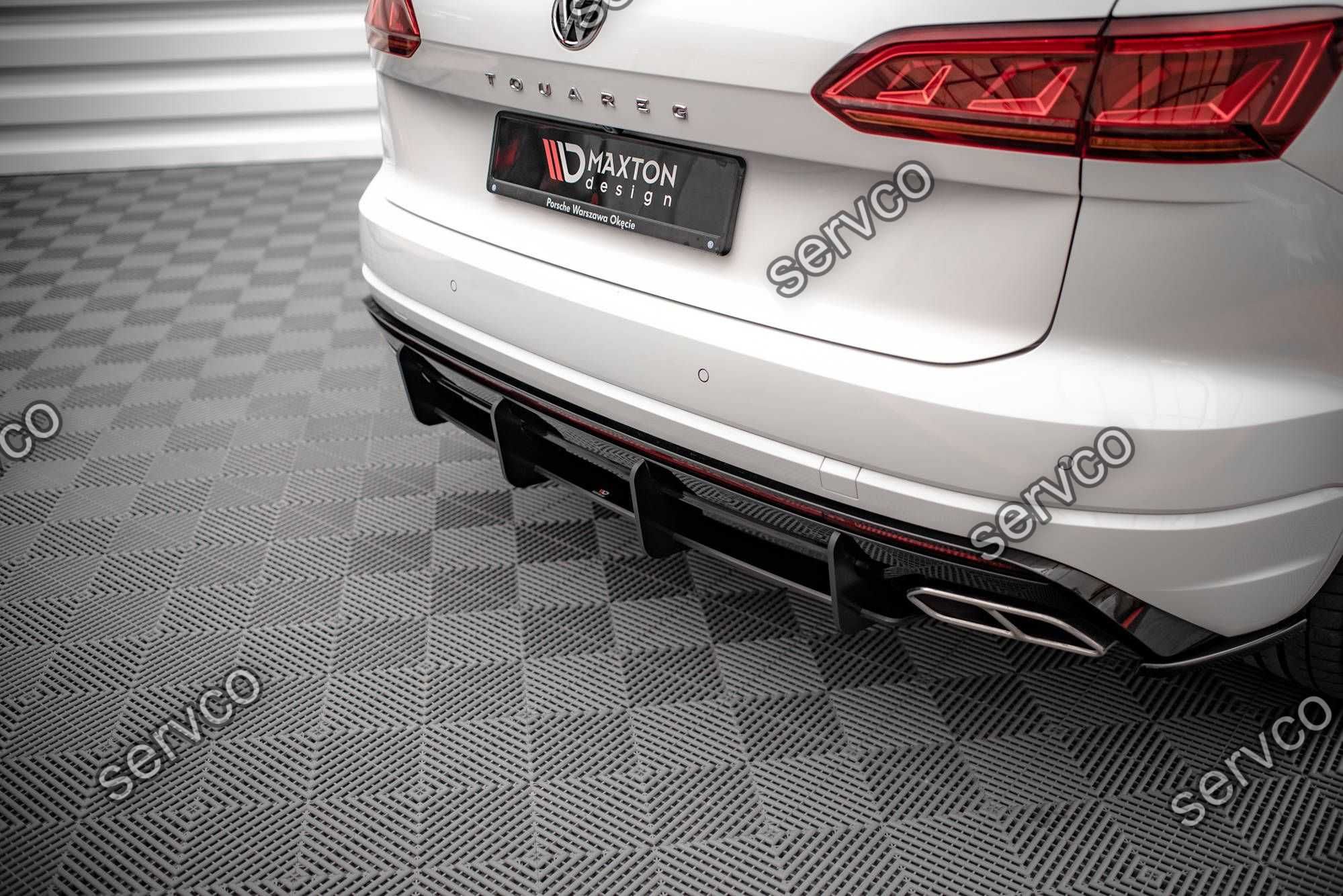 Prelungire difuzor VW Touareg R-Line Mk3 2018- v3 - Maxton Design