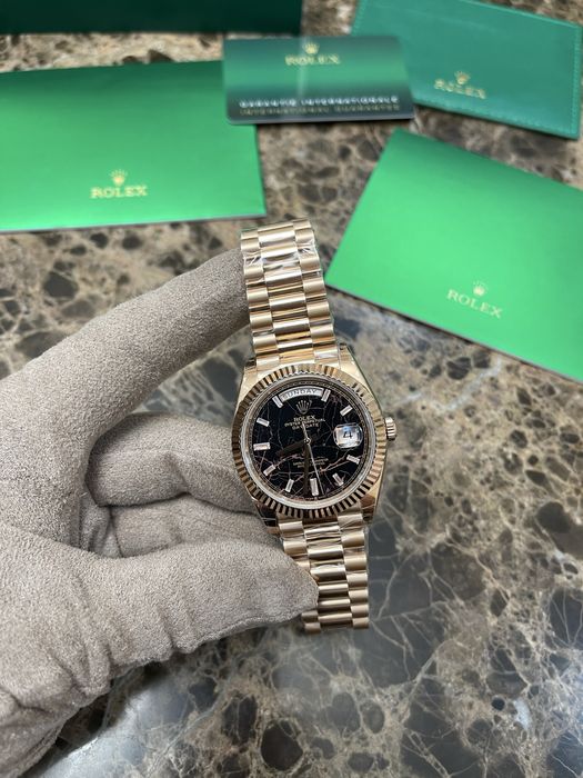 Rolex Day-Date 40mm Eisenkiesel