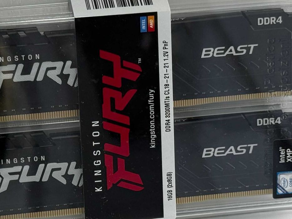 Memorii KINGSTON FURY 16GB Beast DDR4 3200MHz kit 2*8 gb