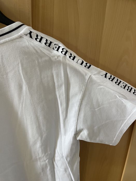 Tricou Burberry Oversized Alb