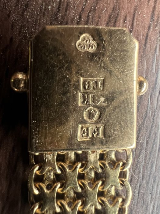 Браслет - золото. 750проба 18к 19,6гр