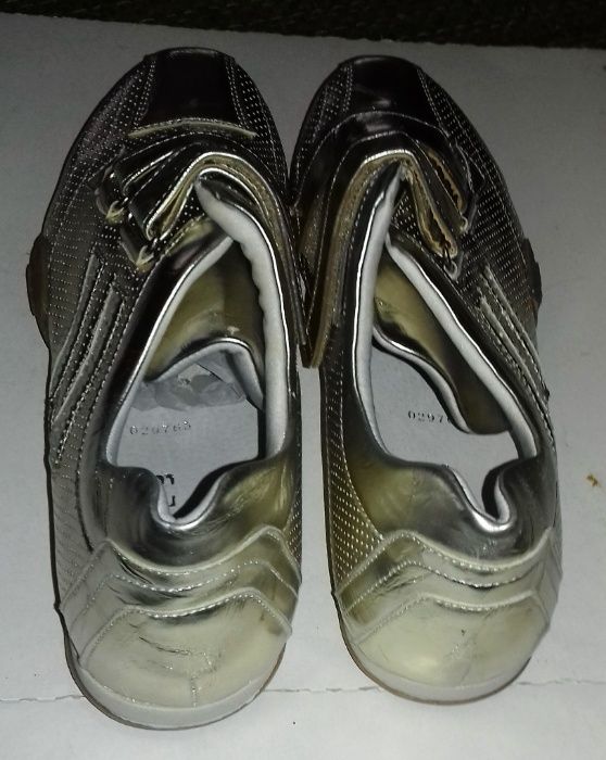 Pantofi casual argintii, marimea 38