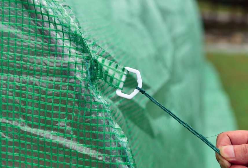 Sera Solar Gradina Tunel Otel Folie Flori Legume 4x2x2m LIVRAT GRATUIT