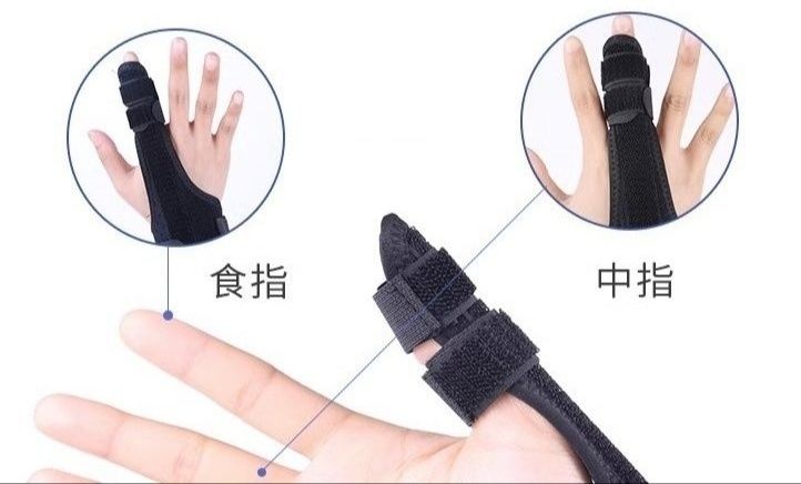 Ортез фиксатор для пальцев рук вместо гипса бандаж для всех пальцев