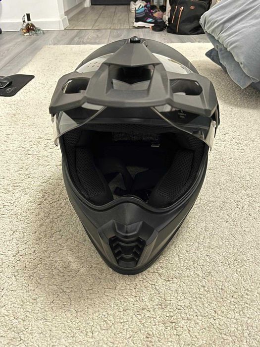 Casca moto Klim KRIOS PRO ECE, Carbon, viziera Fotocromatica impecabil