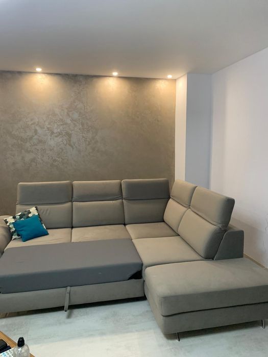 Vând canapea Calvaro  extensibila colțar capucino de Mobelhaus