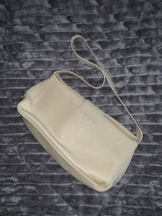 Geantă de umăr Coccinelle crem