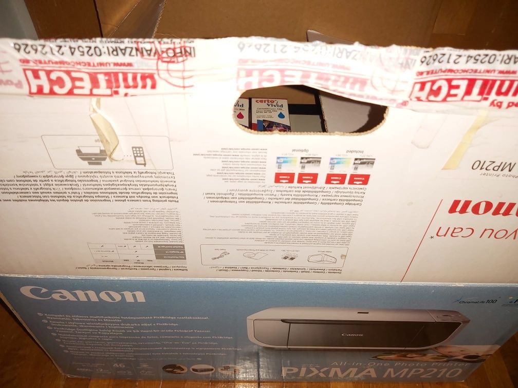 Imprimanta multifuncțională cu scaner, xerox model Canon MP 210. 50lei