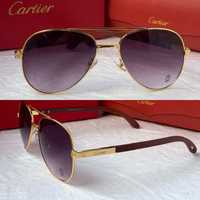 ochelari de soare aviator pentru bărbați Cartier 3 culori