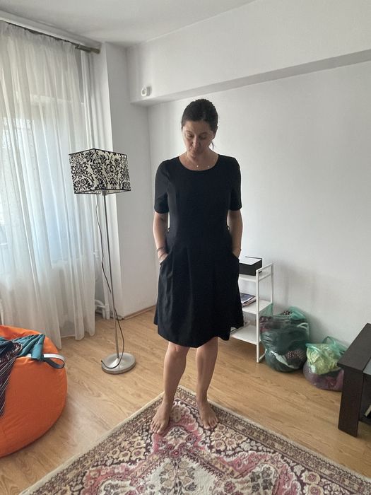 Rochie neagra office