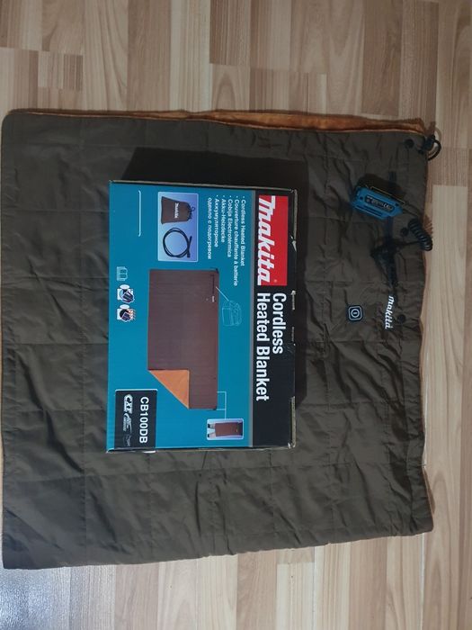 Vind pătură cu încălzire Makita 12V