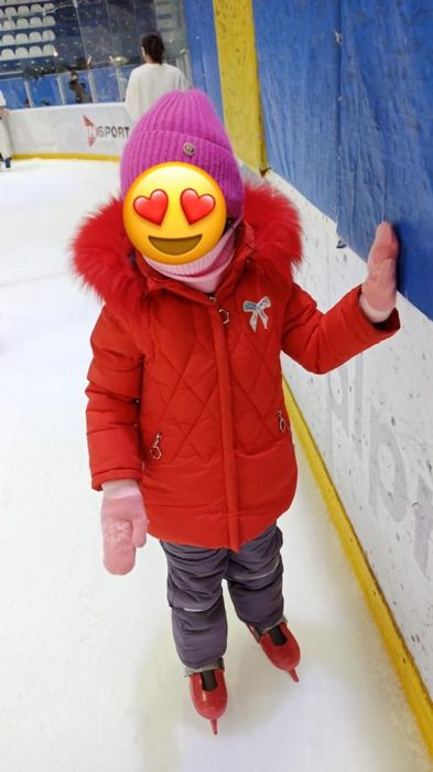 Детский зимний комбинезон на 5-7 лет