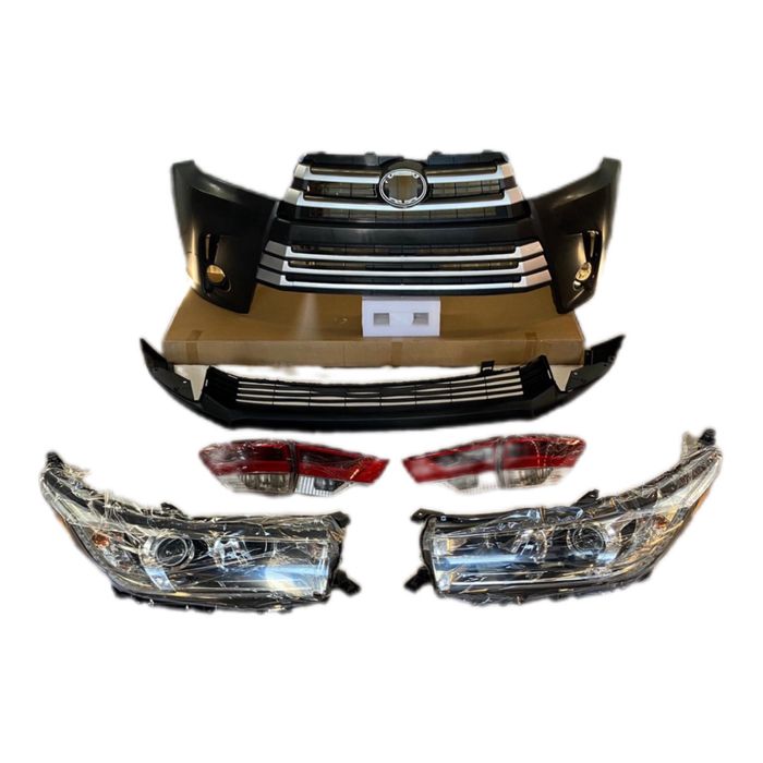 Тойота Хайдадер Toyota Highlander рестайлинг обвес тюнинг