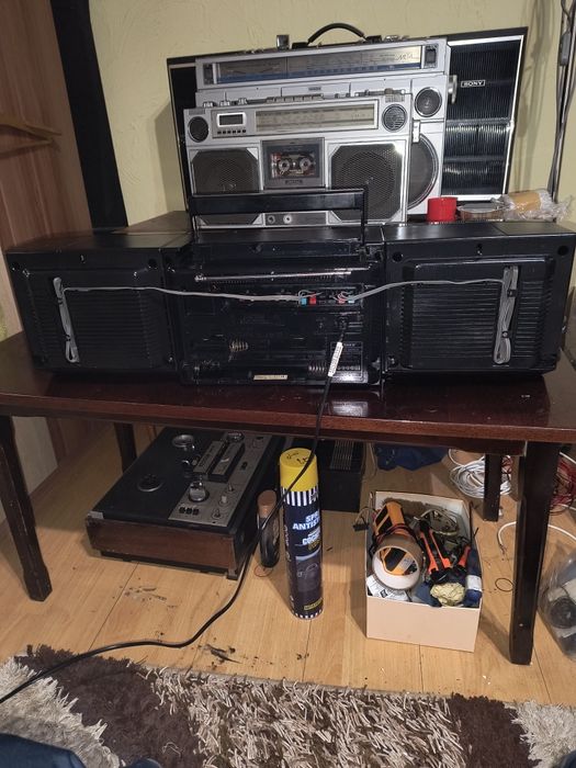 Radio dublucasetofon vintage fisher