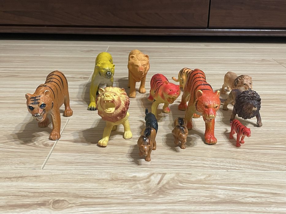 Figurine animale salbatice si domestice din plastic