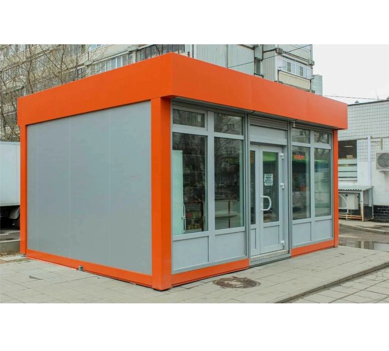 Торговые павильены, киоск, баня из контейнера, офисы из контейнера