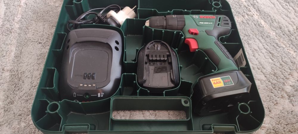 Акумулаторен Винтоверт Bosch PSB 1800 LI-2 18V 2x 1.5Ah