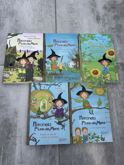 Set 5 carti Petronela piure-de-mere