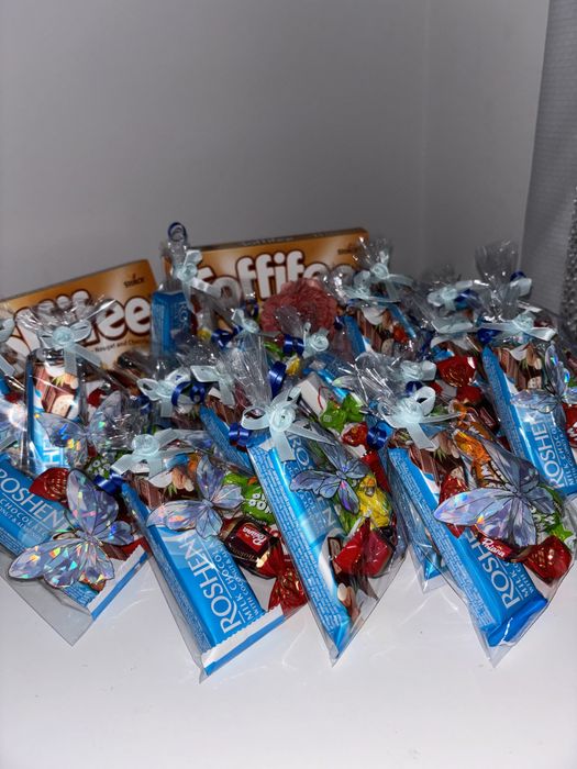 Pachețele cu dulciuri pentru copilași