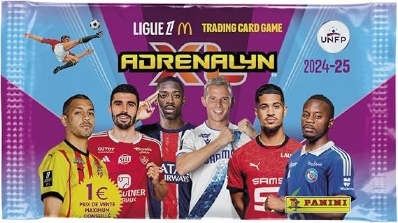 48 cartonase Panini Adrenalyn Ligue 1 2024-2025