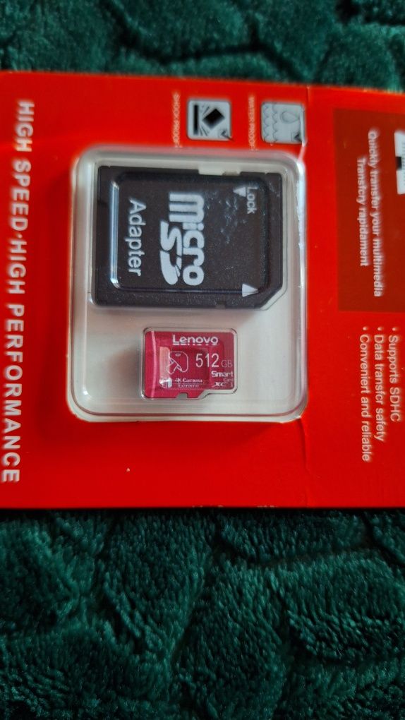 Micro SD 512 GB Lenovo Ново!