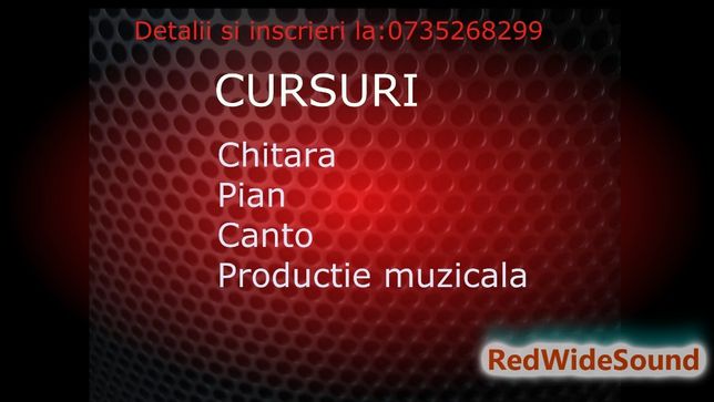 CURSURI: Chitara/Pian/Canto/Productie muzicala - Timisoara zona AEM