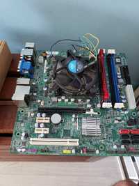 Placa de baza ECS Q67H2-AM, procesor intel i5 2500k, cooler, 4gb RAM