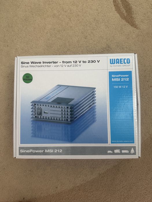 Invertor / Inverter Waeco SinePower MSI 212 12V la 230V Nou Sigilat