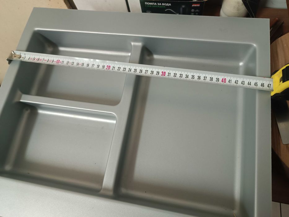 Нов ъглов межанизъм за кухня 75см с 2 кошници-70лв. ПОДАРЪК органайзер