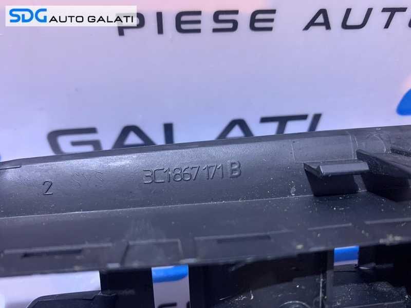 Maner Consola Suport Interior Buton Butoane Geamuri si Oglinzi Usa Portiera Stanga Fata Sofer VW Passat B6 2005 - 2010 Cod 3C1867171B