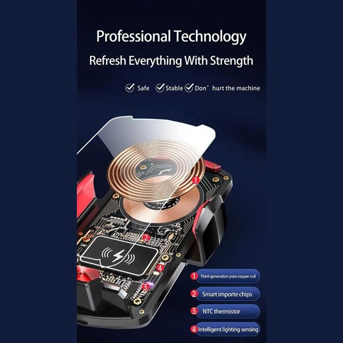 Стойка за телефон с безжично бързо зареждане Digital One SP01032 FJ26