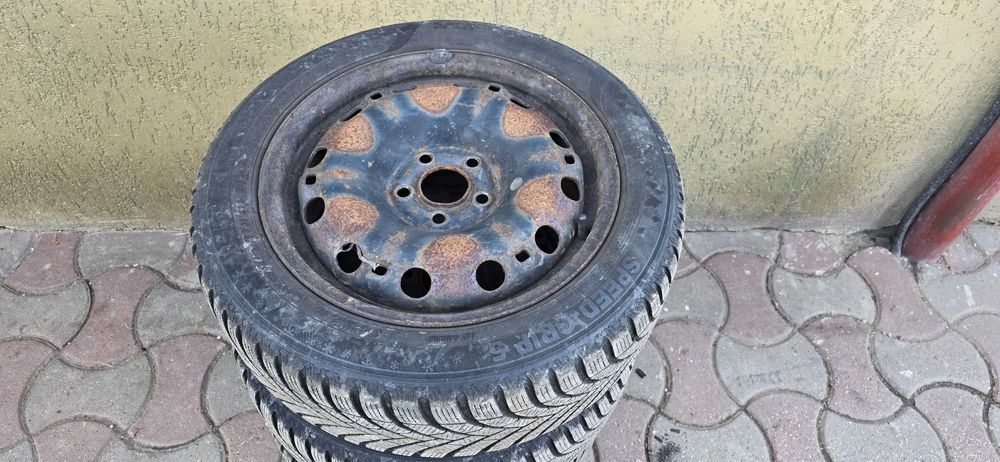 Jante Tabla Skoda Vw Seat cu cauciucuri iarna 185 55 r15