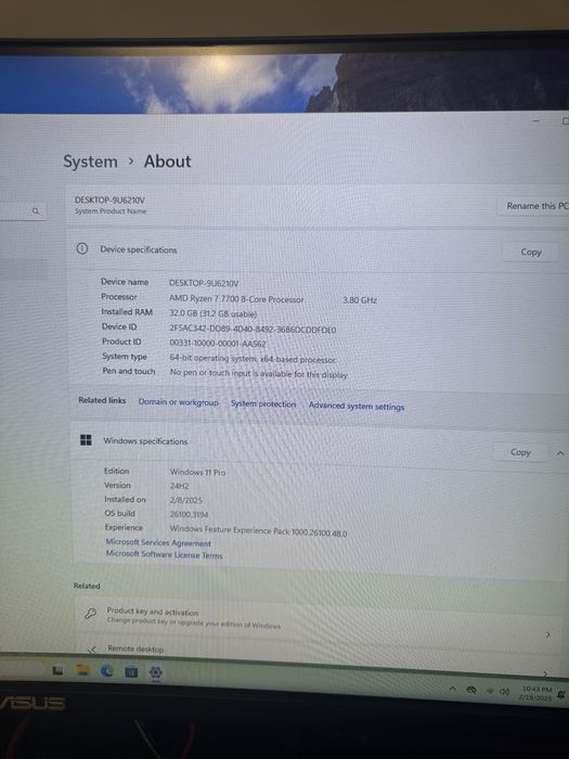 Calculator Gaming AMD Ryzen 7, ddr5, RTX