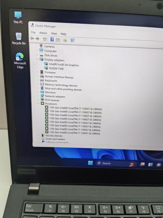 Lenovo P14s Undercover :) i7 gen 11,16gb RAM ,t500 gpu,256gb
