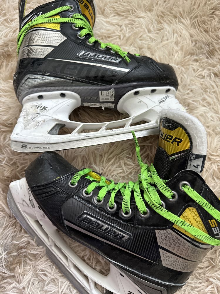 Коньки Bauer хоккейные SUPREME S37 INT черный 36.5