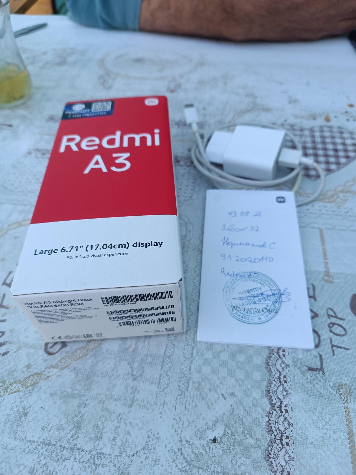 Redmi A3 сотилади
