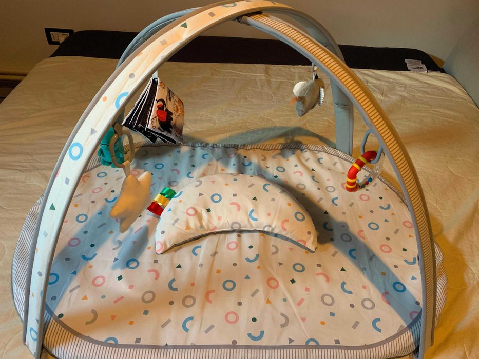 Saltea de activitati pentru bebelusi Lupantte (extra husa in plus)