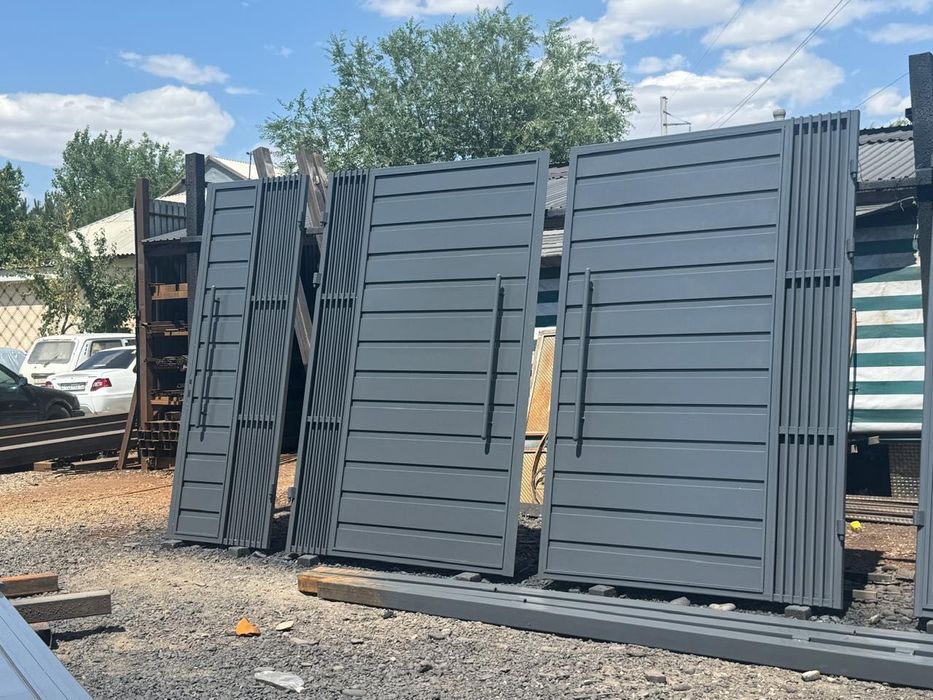 Ворота,Навес,варота,калитка,дарбаза,хайтек,қақпа,Түркістаннан,распашно