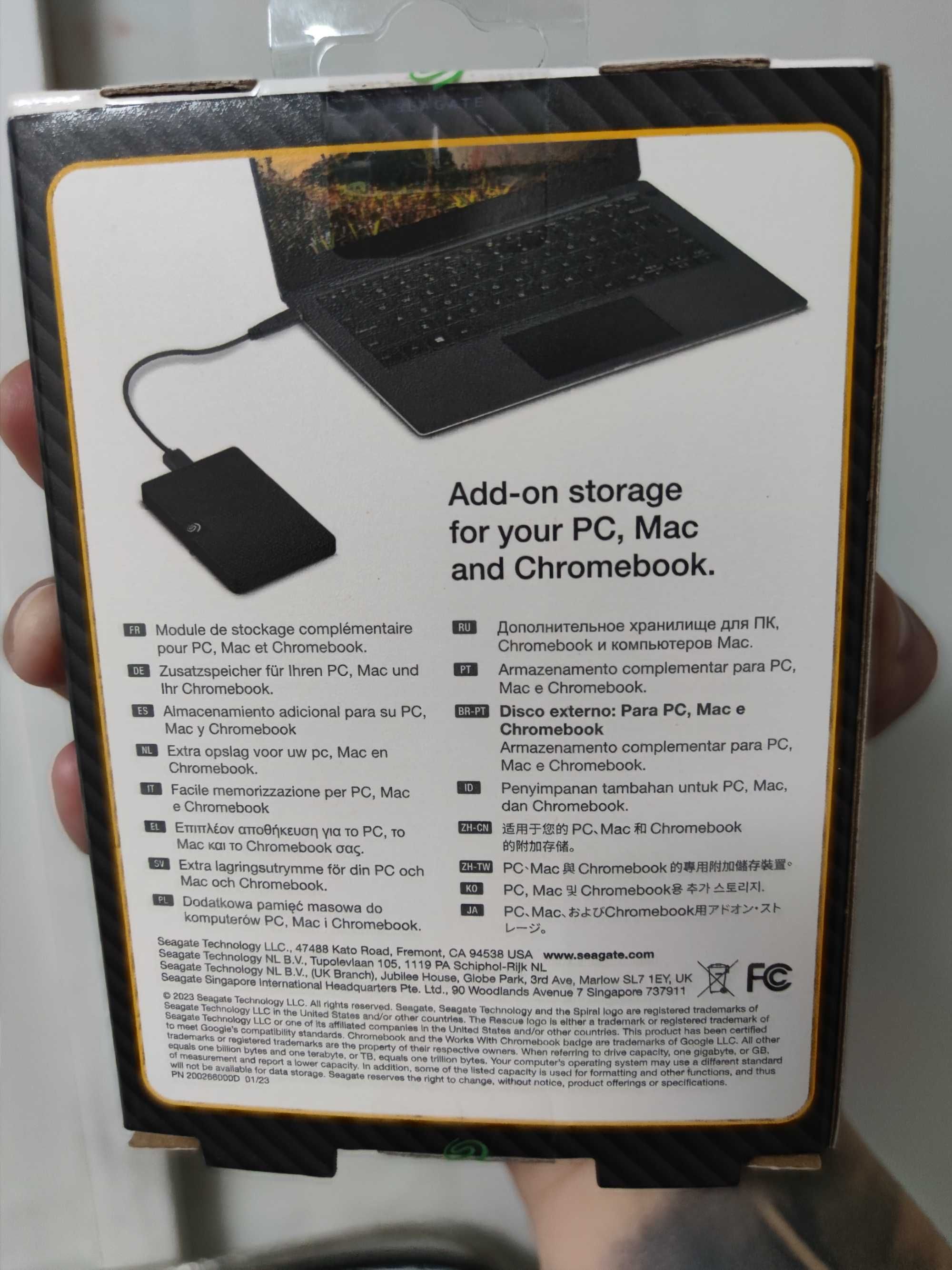 HDD extern nou Seagate 2TB