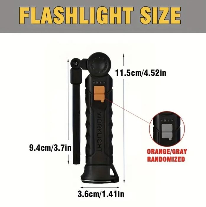 NOUA NEFOLOSITA lanterna reincarcabila magnetica