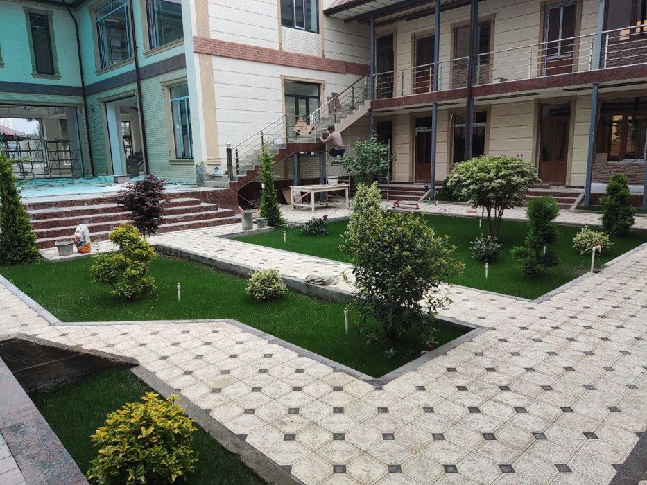 Gazon ekish xizmatlari mavjut