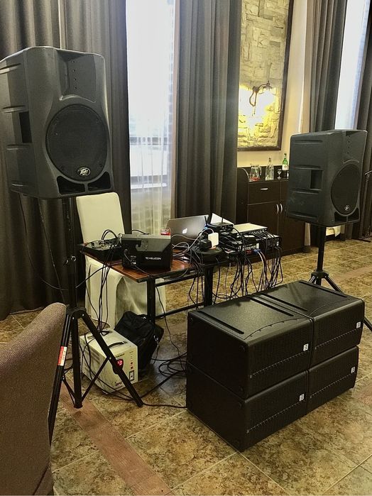 Срочно!ТОЛЬКО Сабвуферы сабы  4 шт HK Audio E110 легкие компактные
