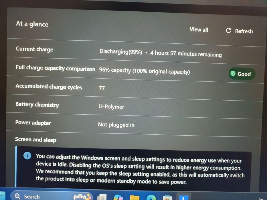 Laptop Lenovo T14 Gen 4 AMD Ryzen 5 PRO 7540U 16Gb DDR5 512Gb SSD NVMe