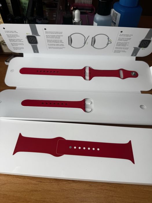 Apple watch 8, 41mm, red