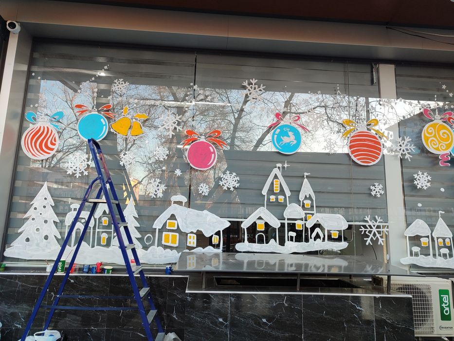 Рисунки на новый год!