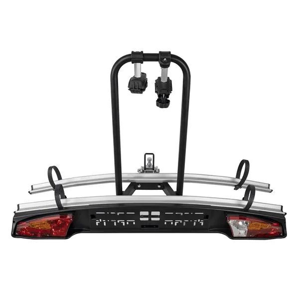 Suport biciclete Menabo Merak Tilting pentru 2 biciclete cu prindere pe carligul de remorcare,Nou_Pret importator, emitem Factura & Garantie