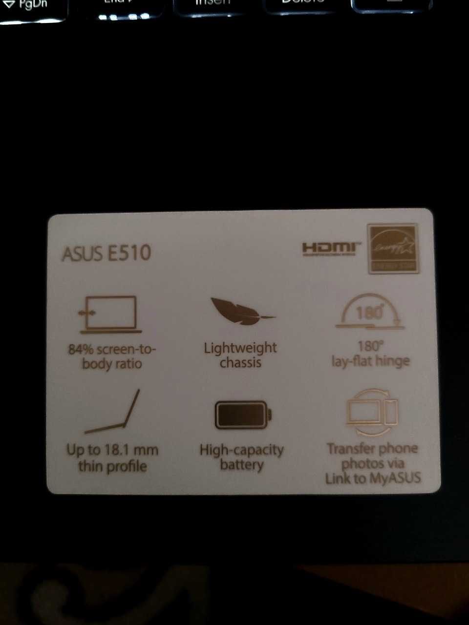 ASUS noutbook 4/128